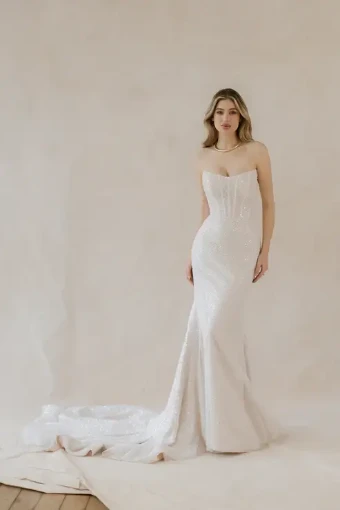 Allure Bridals E588 Laurecin #0 default Ivory/Nude thumbnail