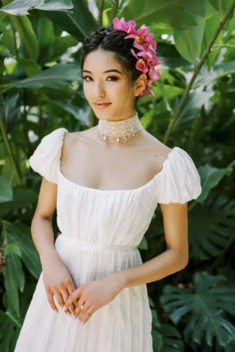 Locket by Watters Albertine- - DISCONTINUED 3/31/26 #4 Ivory thumbnail