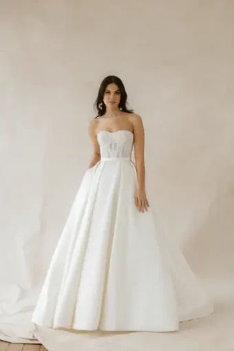 Allure Bridals E583 Stokes - Sell from stock #0 default Ivory thumbnail